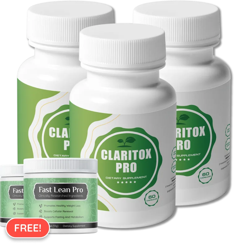 Claritox Pro 3 bottles — 90-day supply